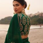 Aahana Kumra Instagram - Walking into 2023 be like 🎄💚🐍🦖🐢🪲🦚🥑 Styling : @juhi.ali Make up and hair : @shrushti_birje Managed by : @suchijaggi . . . . #indianoutfit #sareenotsorry #sareelover #indian #aahanakumra #tuesday #tuesdaymotivation Goa