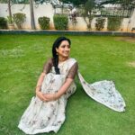 Aashika Padukone Instagram - Nature-cheaper than therapy 🌸 Designer: @ishas_by_prasuna