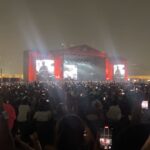 Ahsaas Channa Instagram - You know when you hear your favourite songs live, it’s an extremely surreal feeling. What an awesome show! A lot of emotions watching @imaginedragons , a band I’ve been listening to since I was in 9th standard, singing their songs with them live!!!! goodness @lollaindia ✨🥲 Thanks to @budweiser @budweiserbeats for making this happen for me. I’d like you all to watch every video till then end to not avoid my bad singing along and awkward yet very excitingly dancing 💕 #GetYourBeatsOn #BudXLolla Excuses and brown Munde, live sunke toh hum pagal hi Ho gye bhai @ap.dhillxn @ishaniyat @baskarabhi @gulati06