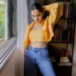 Ahsaas Channa Instagram - Is it chill that you’re in my head? 📸 @mukeshvyas Styled by @rishq.j Outfit @wear.rae