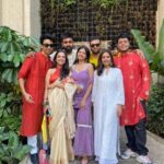 Ahsaas Channa Instagram - Diwali 2022✨ One of the main reasons I love Diwali is that I get to wear a saree. This years saree is from @reshamhos