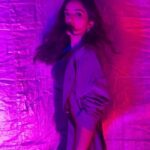 Ahsaas Channa Instagram - 😵‍💫💙💜 Makeup and shot by @ritikaturakhia01 Hair by @glambydiya