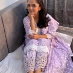 Ahsaas Channa Instagram - Happy in @shopmulmul 💜🤍