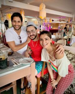 Akhil Akkineni Instagram - Happy anniversary to my most favourite couple ! Wishing you happiness forever my dear brother and sister. Love you guys @samantharuthprabhuoffl @chayakkineni