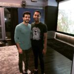 Akhil Akkineni Instagram - Christmas vibes with the best friend ! Merry Christmas to you all ! Happy Decembering !