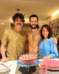 Akhil Akkineni Instagram - Happy birthday my king ! Love these moments, blessed ! Have the best year ahead. ❤️