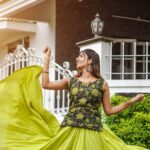 Akshaya Udayakumar Instagram - Green 💚 Pc:-@hyper__kris Costume:-@dee_s_designs