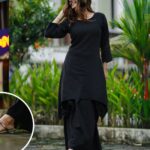 Akshaya Udayakumar Instagram - I always prefer flat sandals for my comfortability but when it comes to function and party wear I was supposed to go with heels with no option @hfjourney changed the story by introducing ' Dimontinoes ' - the leather flat sandal Definitely a great choice for party wear ! Vc:-@freezeframes___ ✨