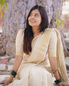Akshaya Udayakumar Instagram - Happy vishu🌴✨
Vc:- @videobeats_weddings ✨