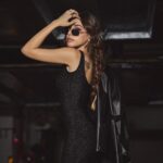 Alaya F Instagram - Issa vibe 💫 last night for the Freddy success party!🖤 Photos by @trishasarang Hair & Make up by @esther_hmu Styled by @mohitrai @shubhi.kumar @shrey_vaishnav_ @teammrstyles Dress @wearcecil Trench @freakinsindia Jewellery by @dripproject.co