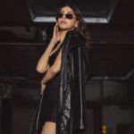Alaya F Instagram - Issa vibe 💫 last night for the Freddy success party!🖤 Photos by @trishasarang Hair & Make up by @esther_hmu Styled by @mohitrai @shubhi.kumar @shrey_vaishnav_ @teammrstyles Dress @wearcecil Trench @freakinsindia Jewellery by @dripproject.co