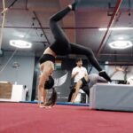 Alaya F Instagram - Back to a lil gymnastics after a long long time 😋 @flyzonefitness