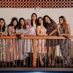 Alina Padikkal Instagram - My girls❤️ bridesmaids 💕 Stories from #alinarohitsaga @celebrate_clothes_n_crafts @motion_pictureswedding_planner @motionpictures_weddings @mgfevent