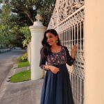 Alphy Panjikaran Instagram - 💙🦋 Costume: @pastelsandmore__ PC: @akhilskiran #photooftheday #still #happy #smile #peace #malikappurammovie #function #instagram #instagood #instadaily #instadaily #kochi #happiness #explore #explorepage #blue #photoshoot #reels #trendingreels #love