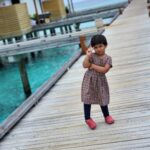 Alya Manasa Instagram - My pattu enjoying her Holiday Thank you @touronholidays @fushifaru