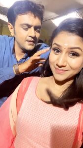 Alya Manasa Instagram - Reel with my reel boyfriend @rishi_raj_nadigan #iniya @suntv watch out 😍mon to sat 9pm
Upcoming interesting episodes ahead