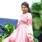 Alya Manasa Instagram - Recent event @suntv 🥰 Beautiful team behind Makeover @makeup_by_kez Outfit @akira_the_couture__ Captured @sathish_photography49 Hair stylist @hairtales.by.punithavathy Jewellery @new_ideas_fashions