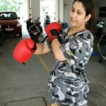 Alya Manasa Instagram - Intense workout 🥵