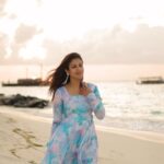 Alya Manasa Instagram - Loved this song as well as my outfit 😍😇😀 Wearing my fav brand @m_lady_couture Thanks 🙏 to @m_lady_couture for making my son’s birthday so special with ur outfits for my whole family 😍🥰😘