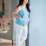 Amritha Aiyer Instagram - ❄️ . 📸 : @camerasenthil Wardrobe/stylist : @labelswarupa Make up : @luxefacebyanitha Hair : @makeupbyshyamala Location: @citadinesomrchennai