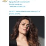 Anjana Sukhani Instagram - https://ita2022.indiantelevisionacademy.com/profile.php?id=575 Link in my bio ❤️ So happy n excited to be nominated for my show #saasbahuachaarpvtltd @theviralfever @zee5 Pls do cast ur vote 🙏🙏🙏 Somewhereontheearth