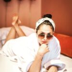 Anjana Sukhani Instagram – U Say “BATHROBE”, I Say “Casual Wrap Dress “, Let’s not get caught up in Details …
#hashtaghashtag #girl  #girlinbathrobe  #sindhigirl #anjanasukhani #Angiemusings❤️ #glam #vacayvibes Somewhereontheearth