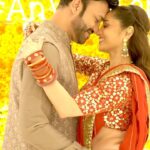 Ankita Lokhande Instagram - Mr. And Mrs.Jain Our 1st karwachauth ❤️ #anvikikahani #anvikikarwachauth Stylist @castelino_priyanka Outfit @karagiri_ethnic Event organizer- @twinflame_events Shot by- @montypanesarphotography Jewellery @doi_designersofindia Vicky wearing @rachitkhannaofficial