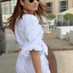 Ankita Lokhande Instagram - Life is beautiful when we find peace 🦢 #ankitalokhande #travellife #peaceofmind #whitedress #dubailife