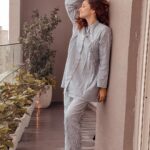 Ankita Lokhande Instagram - Effortless @lokhandeankita Wearing @_anuki.n #bohochic#moujri#stripesonstripes#codsetstyle#cotton. https://anukee.com/