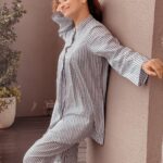 Ankita Lokhande Instagram - Effortless @lokhandeankita Wearing @_anuki.n #bohochic#moujri#stripesonstripes#codsetstyle#cotton. https://anukee.com/