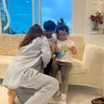Ankita Lokhande Instagram - Happy 6 months to us baby 👶 Thanku family to making it so special. Love u guys… special thanks to my lovely bhabhi for making it so memorable. I m already missing everyone. Jaldi aana wapas.. lots of love ❤️ Riya Vivaan chachi is missing u 😘