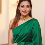 Anusree Instagram – Red and green means love and passion….
Red and green also means excitement and composure
There is a shade of red and green  in every woman.🥰🥰

MaH @pinkyvisal
Click @pranavraaaj 
Stylist @sabarinathk_ 
Neckpiece @varuthri_findings