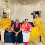 Apsara Rani Instagram - Family first❤️🎊🎉🪔 Diwali celebrations🪔🪔🪔 . . . #diwalicelebration #apsara #apsararani #family #silentdiwali