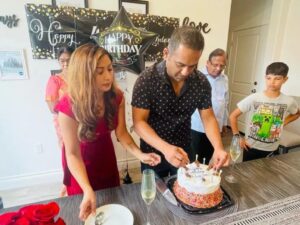 Archana Suseelan Instagram - Surprise Birthday party 🎉 🥳