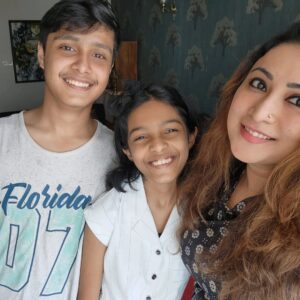 Archana Suseelan Instagram - With my Handsome Nephew and beautiful Niece 🥰