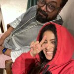 Barkha Bisht Sengupta Instagram - The little red riding hood and the big bad wolf ! @anuragkashyap10