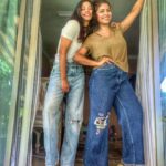 Barkha Bisht Sengupta Instagram - Just a jeans n T-shirt kinda day …. With my main girl @sayantanighosh0609 ❤️ #hellobestie