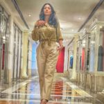 Barkha Bisht Sengupta Instagram - Keeping it earthy ! Wearing : @torqadorn Styled by : @bombaebyaisha