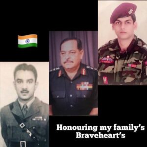 Celina Jaitly Instagram - #FromTheDeskOfCelinaJaitly 

I come from four generations of armed forces and have seen true selfless patriotism as I come from a family of martyrs. Our flag rests on the graves of the brave who “chose” smilingly to lay their lives for our country. 
My father was a young Lieutenant when he was gravely wounded in 1971 war. He lived the rest of his life smilingly despite the damage the war had done to his body and soul, but never once did he ever complain. My grandfather was prisoner of war in the 1962 Chinese aggression, tortured, wounded but never once regretted fighting for his country, he used to smile and tell me stories of the times when the combat gear for high altitude in those days was no comparison to what soldiers have today, they fought with normal boots in high altitude in negative temperatures and 8-10 feet of snow and in the 1962 war even though they were outnumbered by the enemy each Indian soldier died taking 20 enemies with him. I saw in my own brother a Para SF, officer the strain of combat and how he remained changed forever after his many years of deployment in dangerous active combat zones. The price our soldiers pay both in life and in death is beyond comprehension, no compensation is enough to repay them and their families for their ultimate sacrifice hence I take the time today yet again to value the ones on whom our freedom rests, our nations heroes and never forget the sacrifices from those who gave us freedom. As my dad ( Colonel VK Jaitly, SM) always said : If you want to do something for a soldier be an Indian worth fighting for!”

Happy Independence Day!
I do not have my great grandfathers photograph. He fought in World War 1 in Basra ( Iraq) and was recipient of the Kaisar-i-Hind Medal. I hope to post it one day have written to Bristish world one war archives. 

#independenceday #happyindependenceday #india #armedforces #indianarmy #celina #celinajaitly #celinajaitley #bollywood #missindia #missuniverse #75yearsofindependence