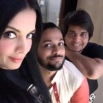 Celina Jaitly Instagram - Happiest birthday to the most amazing man who is like the little sister I never had…. Love you Mutki urf @ashishsrivastava missing you dearly… 💜💙💚💛🧡❤️ Lob you Indu @ragebydkloset thanks for bringing Mutki into the family !!! #queens #queensofinstagram #gay #haag #hagsofinstagram #gaybestfriend #lgbt #queer #celina #celinajaitly #celinajaitley #birthday #birthdayqueen #bollywood #lgbtindia #lgbtcouple #bff #queerbff The Lalit Mumbai