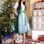 Celina Jaitly Instagram - FINALLY!! Back to a 25 inch waist !!! Just like the Saree I truly believe every woman looks good in a “Dirndl” (The Austrian National dress). It is a magical dress which brings out the best of every body type. In Austria we wear the Dirndl at all festivals and important occasions. (I have even worn one for hiking once lol. ) Needless to say my husband got a got view that day 😅. The dirndl is in a class of its own. It represents a love of tradition, custom and a very special outlook on life. And every woman looks great in one. It’s no wonder that the dirndl is so popular. #dirndl #dirndlliebe #celina #celinajaitly #celinajaitley #alpinebabes #austriangirl #indiangirl #bollywood #christmasoutfit #dirndllove #nationaldress #missindia #missuniverse #beautyqueen #weihnachten #christmas #newyear #cosplay #🧿 Austria, Europe