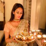 Chahatt Khanna Instagram - Happy Festival of lights .. which you brought 🪔 #happydiwali