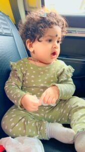 Chaitra Rai Instagram - Hii 👋🏻😃😘🧿

#babyreels #babyofinstagram #reel #myangel #thankful #nishkashetty #chaithrarai17