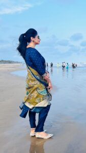 Chaitra Rai Instagram - HAPPINESS COMES IN WAVES 🌊 ♥️🥰

#reelsinstagram #reels #reelsvideo #beach #happiness #happy #trending #reelsindia #trendingaudio #waves #antarvedi #thankful #thankfulthursday #chaithrarai17