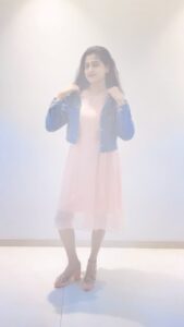 Chaitra Rai Instagram - 🌸💗

#dasara #dasaramovie #chamkilaangilesi #reels #reelsinstagram #reelitfeelit #trending #trendingreels #viralvideos #dancereels #thankful #chaithrarai17