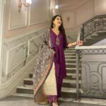 Debattama Saha Instagram - “Living!”- said others… She says-“ Living Royally!” 👑💜✨ …… Outfit by - @theriwaayatstore Styled by- @Rishq.j . . . . . #royalty #ethniclove #ethniclife #clickclick #instagood #instagram