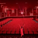 Debattama Saha Instagram - Camouflage! This is exactly what happens when you get an entire Theatre all for yourself… (P.s.- Do not judge. The movie was too good with 9.1 IMDB ratings. 95% loved it including me. No more questions. Also the staff must’ve enjoyed the cctv footage by now)🤭😂 . . . . . . . . . #ootd #ootdfashion #movies #fun #instagood #instamood #instagram