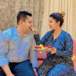 Debina Bonnerjee Instagram - Happy rakshabandhan to all of you!!!! Thought I will post b4 it is too late…was busy celebrating Rakhi with my brothers both days. 11th night and 12th morning!!! Blessed with the best 🤗❣️ . #debinabonnerjee #love #celebration #family