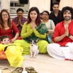 Debina Bonnerjee Instagram - Celebrated the sixth day of baby’s arrival function with the whole family. Actually every day is a celebration when the whole family is around and you have an additional member to your family my little daughter