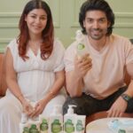 Debina Bonnerjee Instagram - There is nothing more beautiful than the beginning of a new journey and we are so excited for our new journey as parents. We have been researching and planning and we are delighted that we found the safest baby products from @MotherSparsh. They are all plant powered, like the 99% Pure Water Unscented Baby Wipes that are made from medical grade fabric and are as good as cotton and water. The cleanser and detergent have antibacterial and antioxidant properties and are made from toxin-free ingredients. If you are looking for the safest and most effective baby products, get your the baby the loving care of @MotherSparsh.